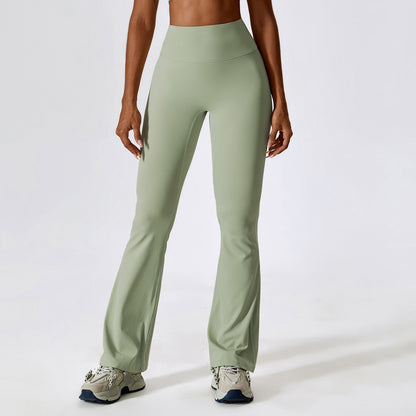 High-Waist Flare Leg Yoga Pants