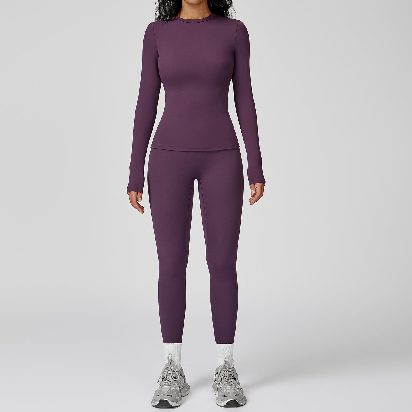 SculptFit Long Sleeve + Leggings Workout Set