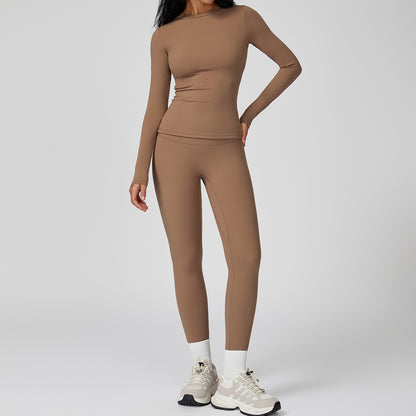 SculptFit Long Sleeve + Leggings Workout Set