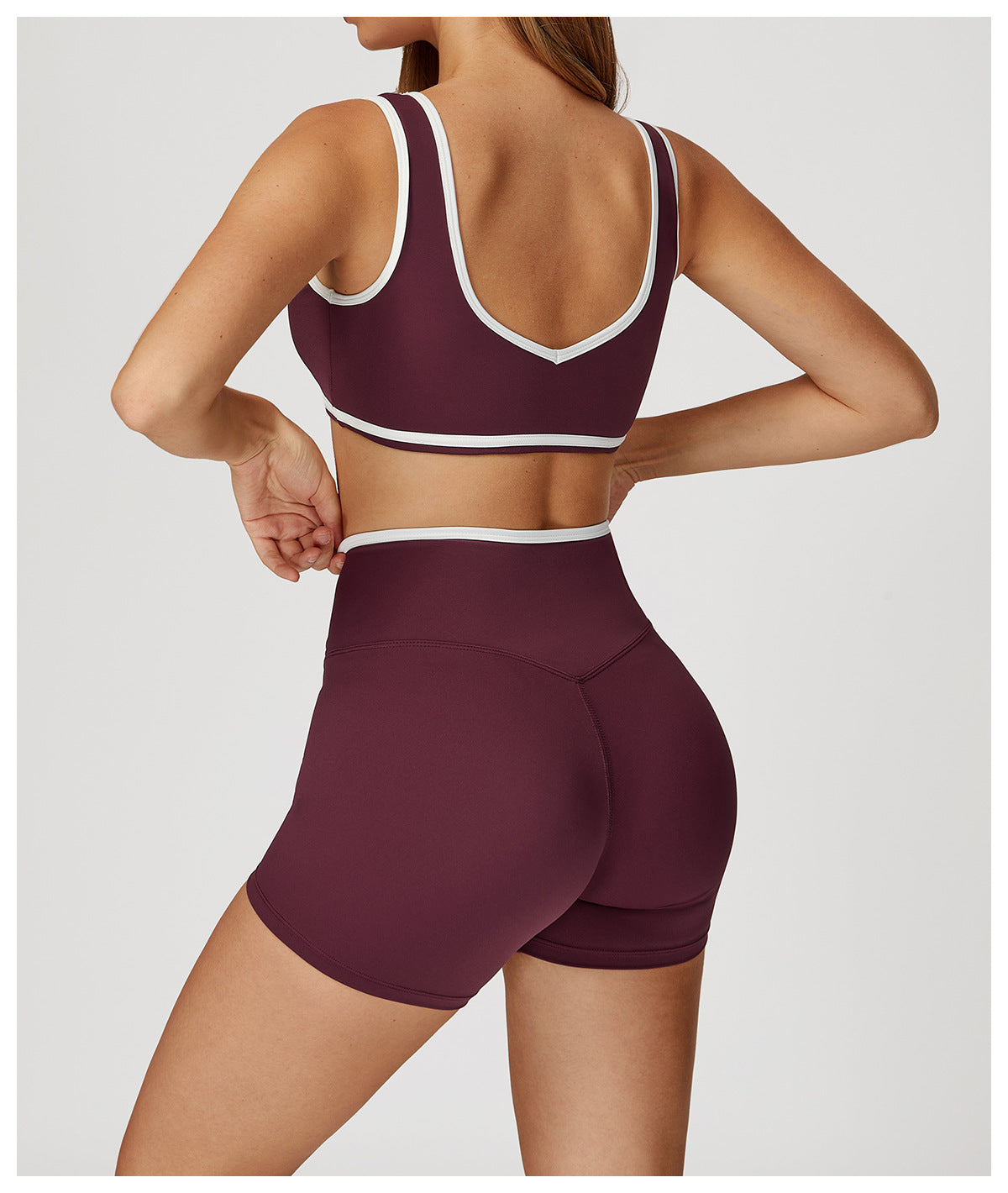 Cross-Waist Studio Shorts