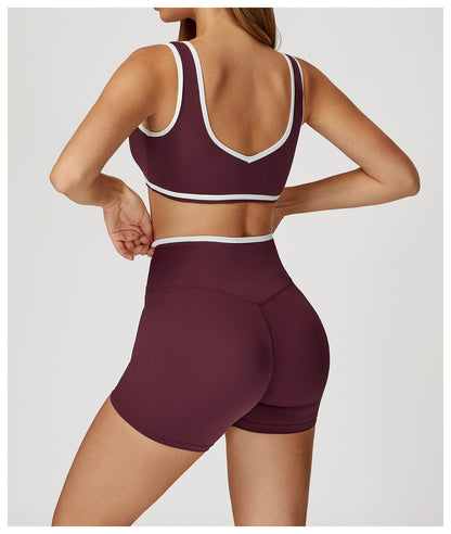 Cross-Waist Studio Shorts