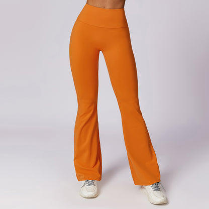 High-Waist Flare Leg Yoga Pants