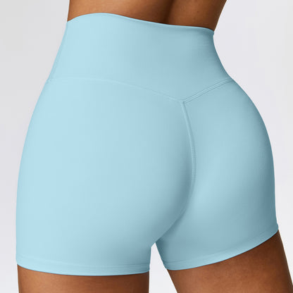 High-Waist Performance Training Shorts
