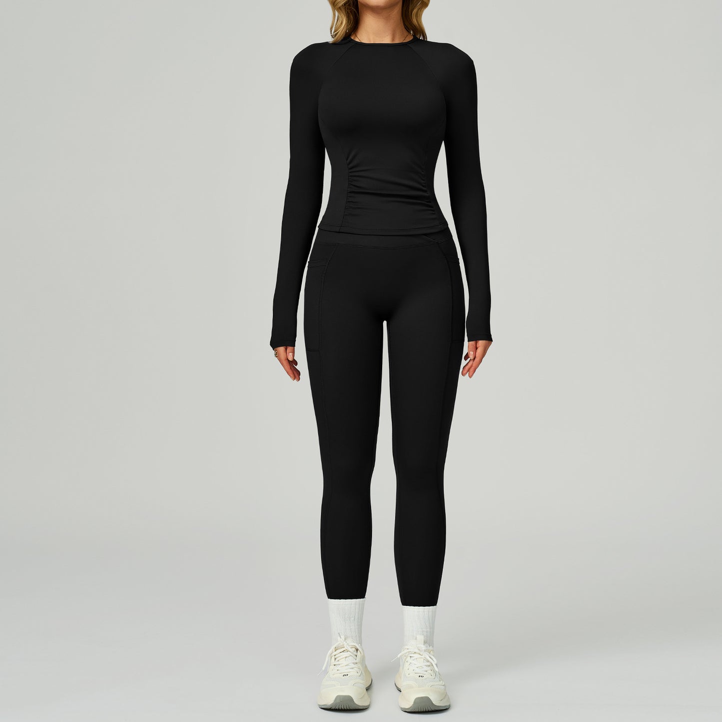SculptFit Long Sleeve Training Set – Top & Leggings