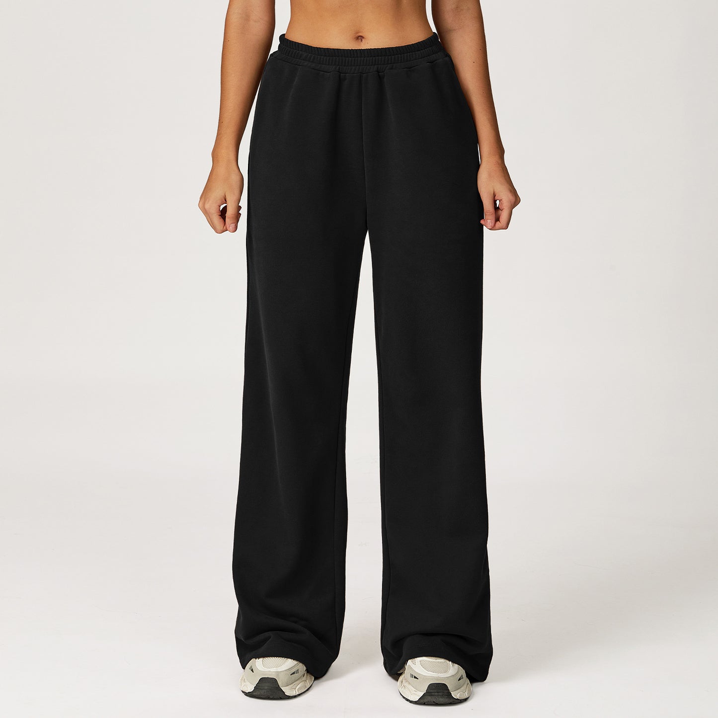 Relaxed Wide-Leg Sweatpants