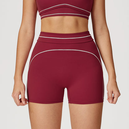 SculptFit High-Waist Training Shorts