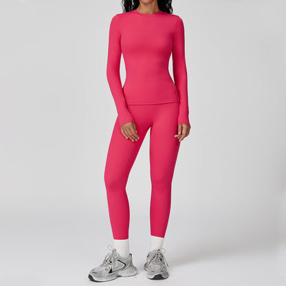 SculptFit Long Sleeve + Leggings Workout Set