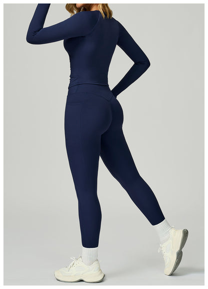SculptFit Long Sleeve Training Set – Top & Leggings