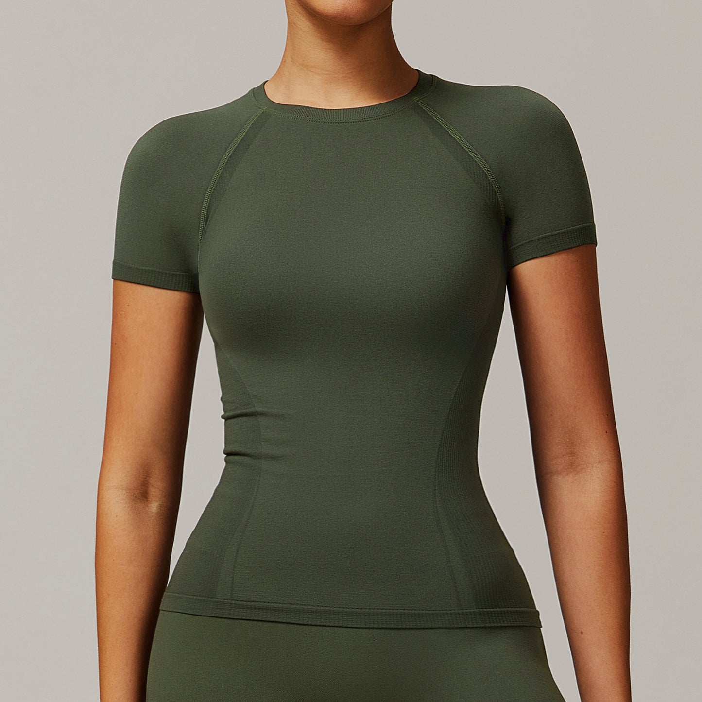 CoreSculpt Seamless Short-Sleeve Training Top