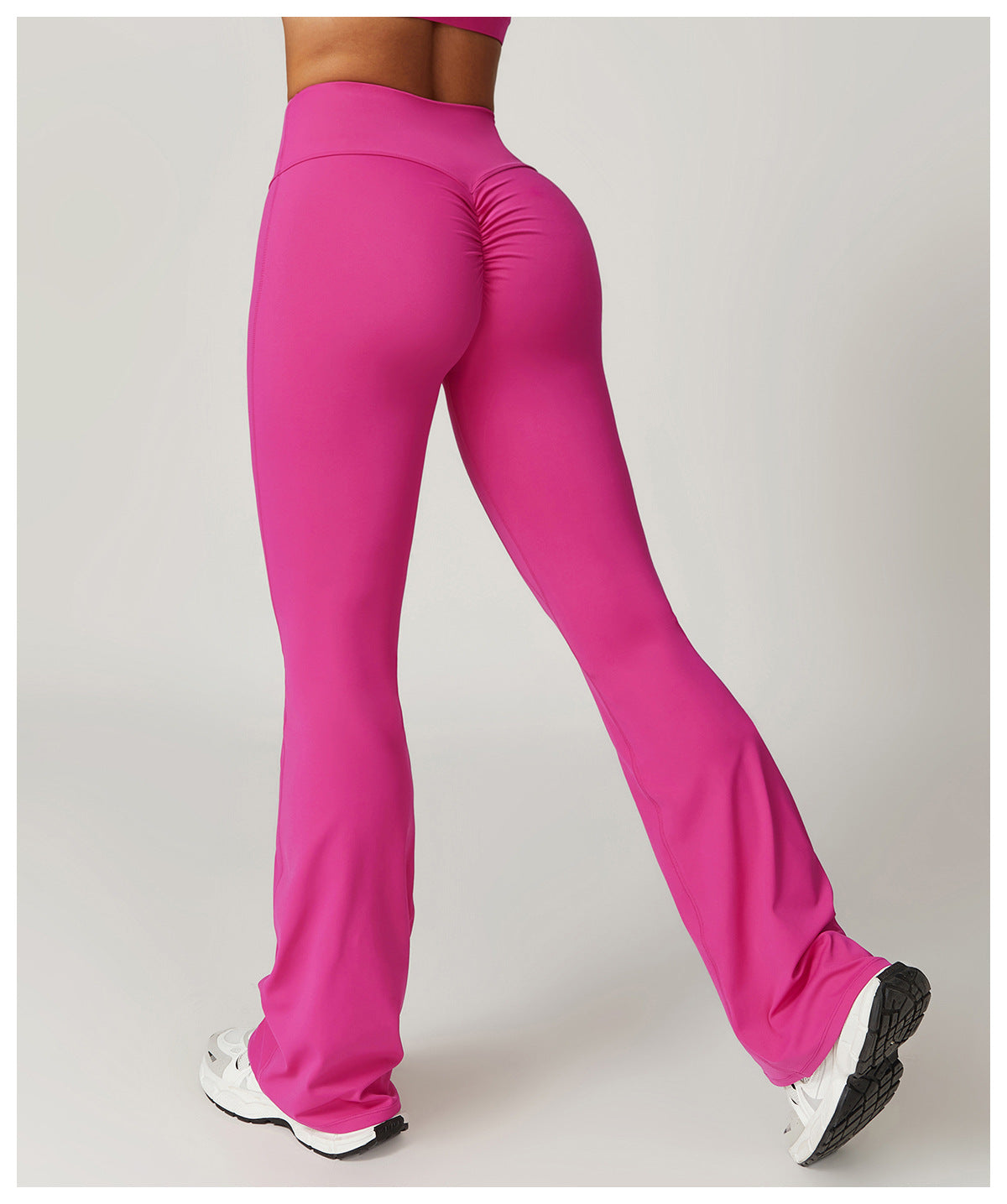 High-Waist Flare Leg Yoga Pants