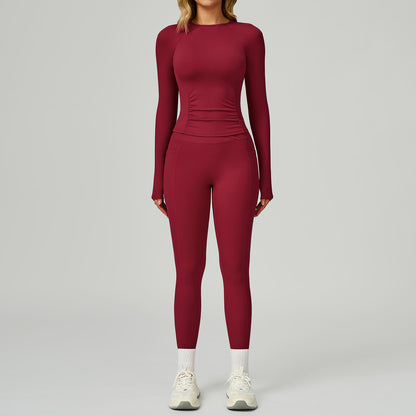 SculptFit Long Sleeve Training Set – Top & Leggings