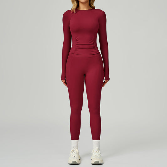 SculptFit Long Sleeve Training Set – Top & Leggings