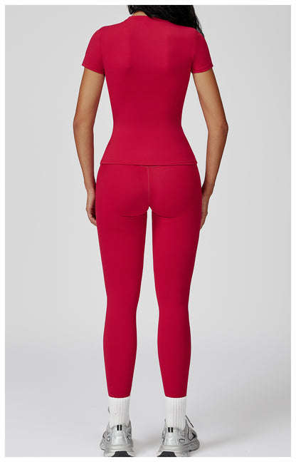 Sculpt Fit Short Sleeve & Leggings Set