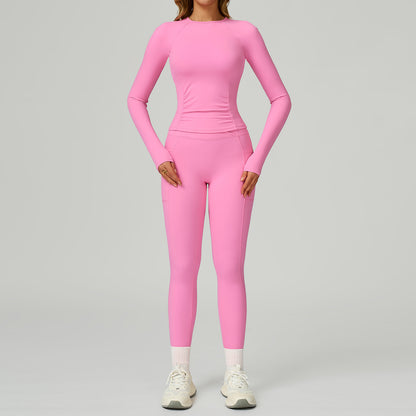 SculptFit Long Sleeve Training Set – Top & Leggings