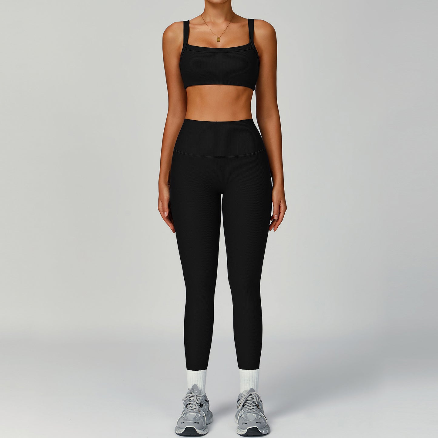 High-Waist Performance Legging & Support Bra Set