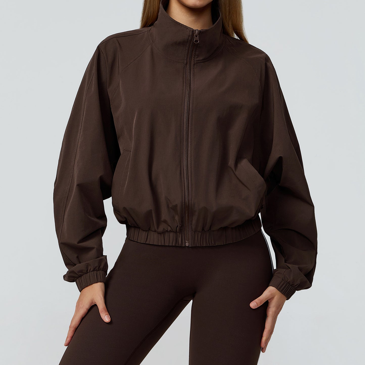 Lightweight Zip-Up Active Jacket