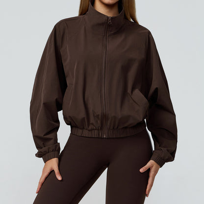 Lightweight Zip-Up Active Jacket