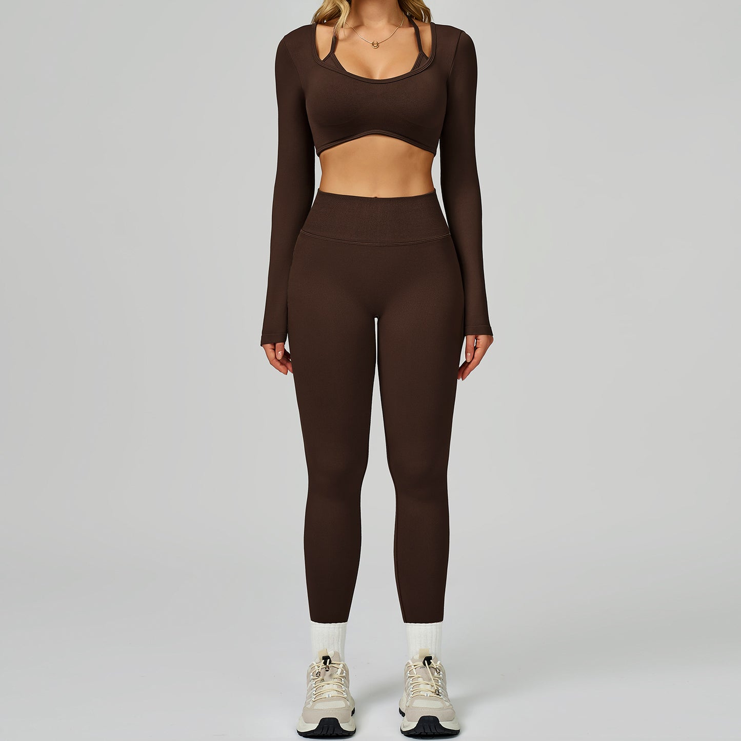 Momentum Sculpt Long-Sleeve & Leggings Set