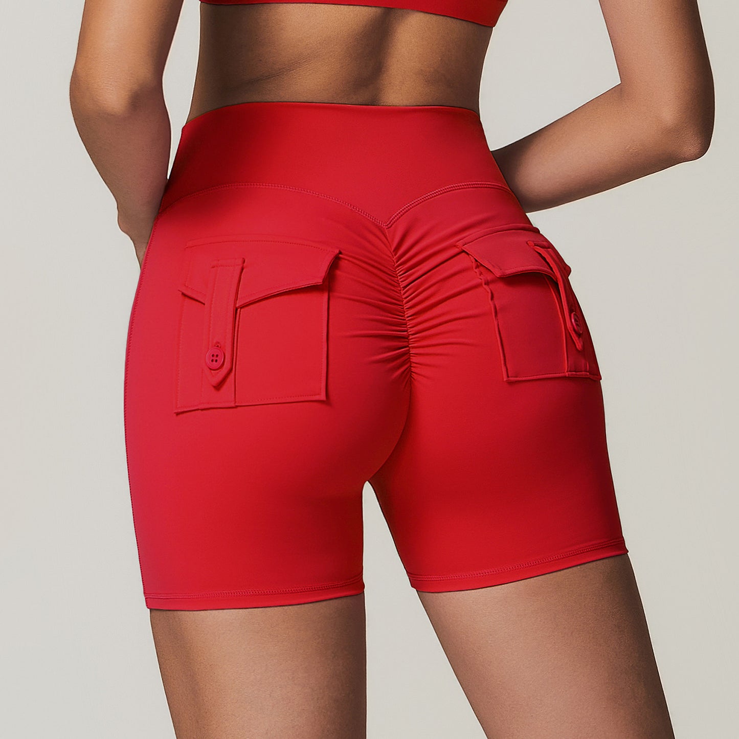 SculptStack Pocket Biker Shorts – Lift, Hold, Move Freely