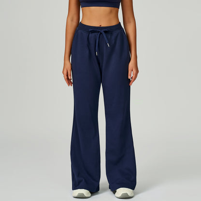 FlowEase High-Waist Wide-Leg Training Pants