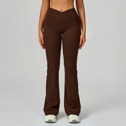 CurveCross High-Waist Flare Leggings
