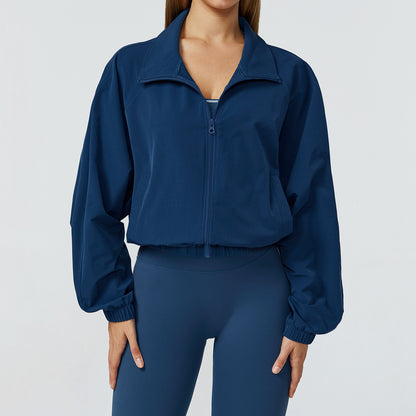 Lightweight Zip-Up Active Jacket