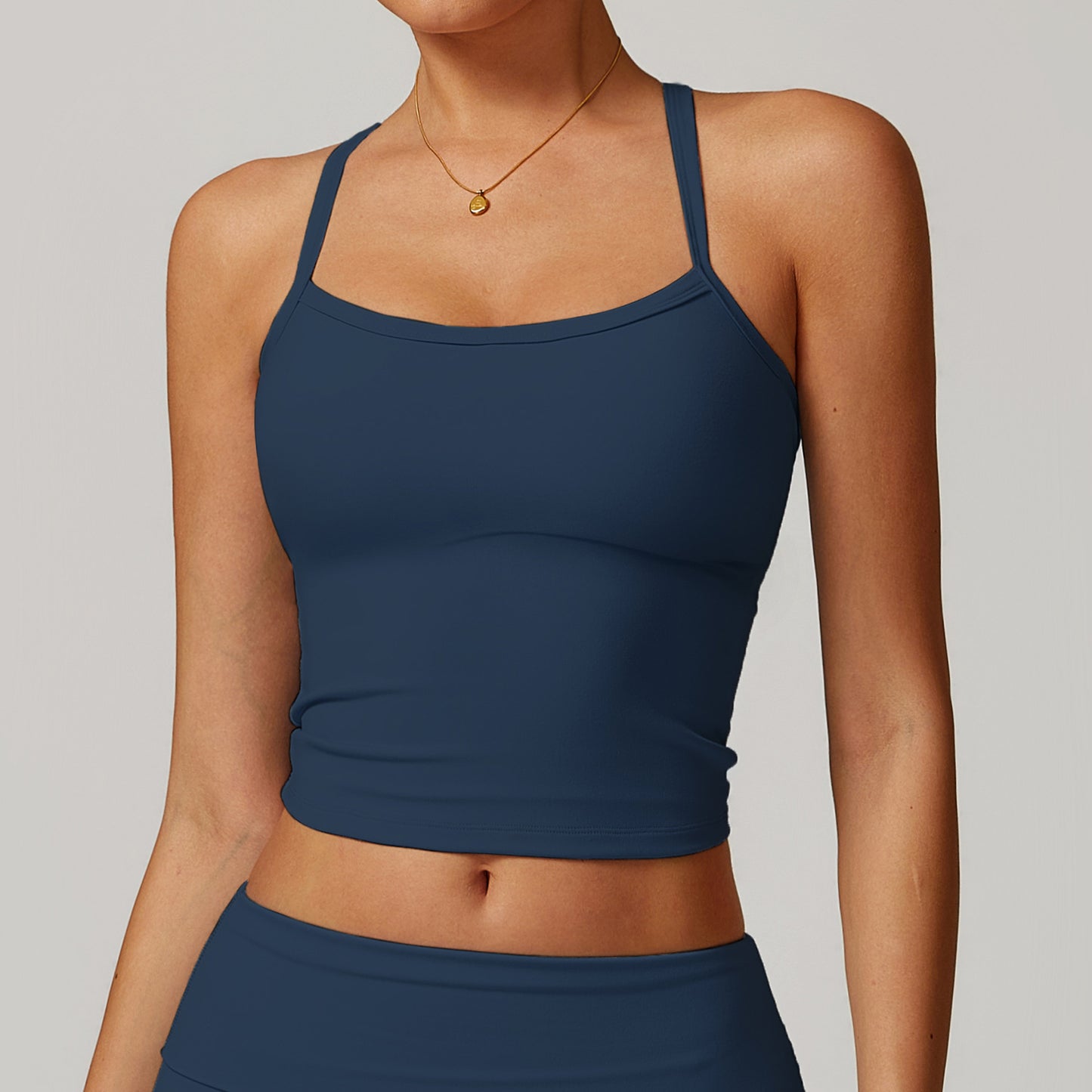 Sleek Strappy Back Yoga Vest