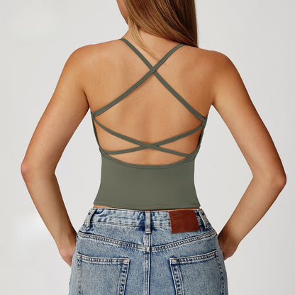 Strappy Back Active Tank