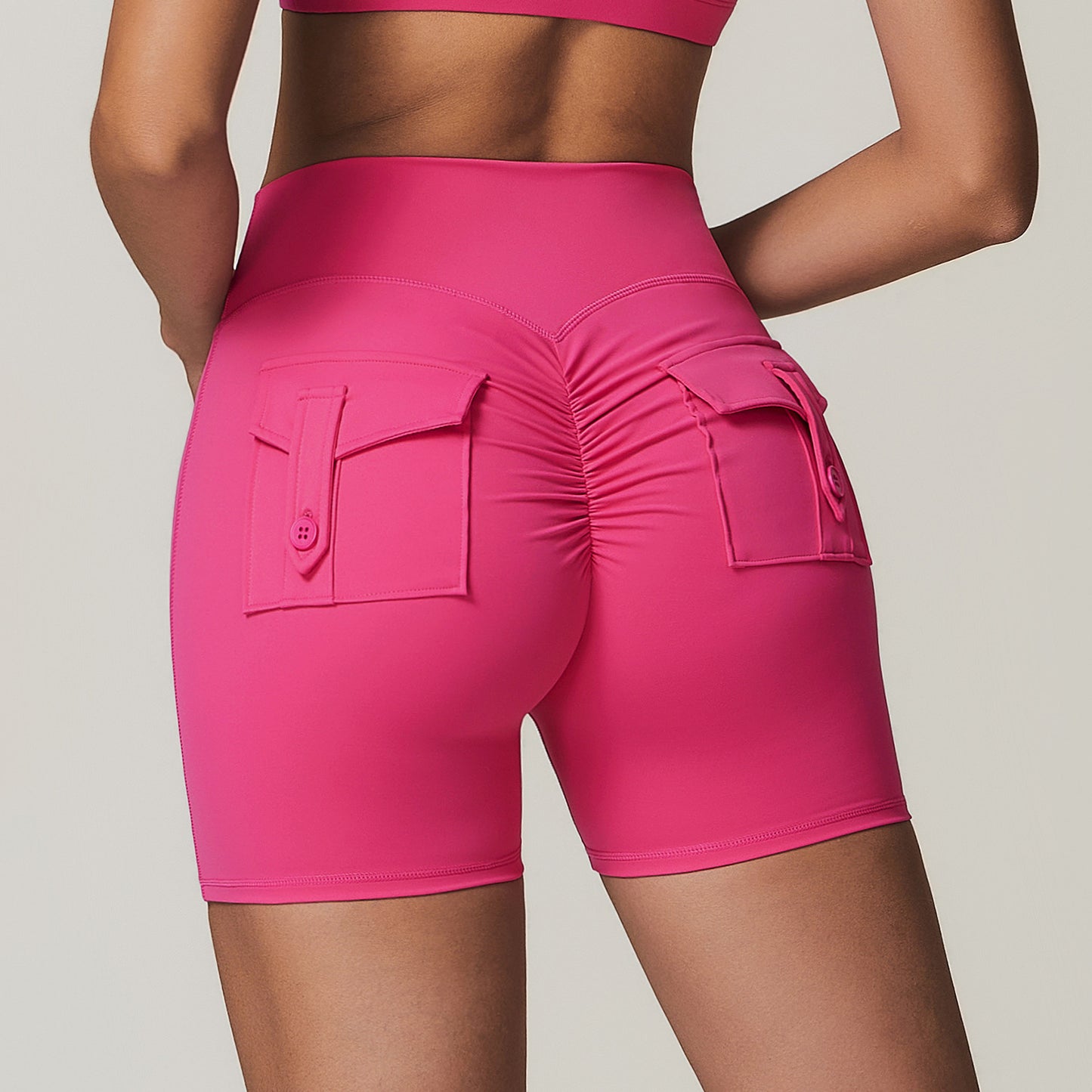 SculptStack Pocket Biker Shorts – Lift, Hold, Move Freely
