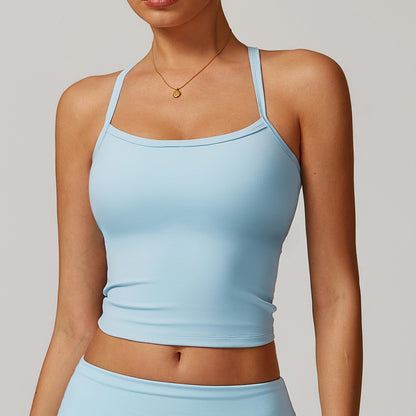Sleek Strappy Back Yoga Vest