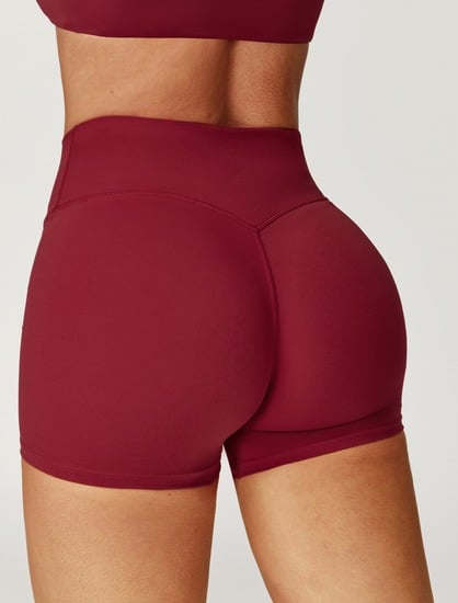 High-Waist Performance Training Shorts